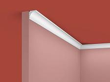 Плинтус Cosca Потолочный из экополимера 20х20 мм KX021					