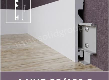 Плинтус Solid под покраску 1 UHD 28/100С