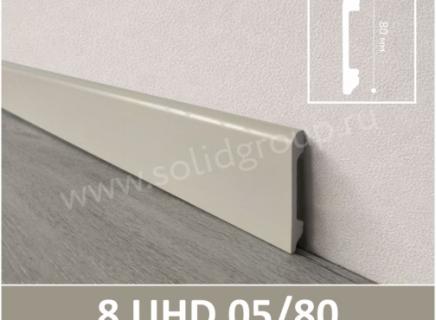 Плинтус Solid 8 UHD Дуб Молочный 05/80