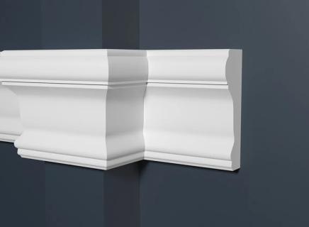 Молдинг Декор Дизайн белый под покраску 147 A