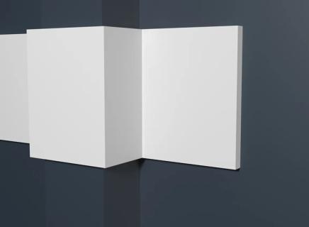 Молдинг Декор Дизайн белый под покраску DD12