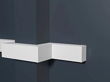 Молдинг Декор Дизайн белый под покраску DD611 (3 метра)