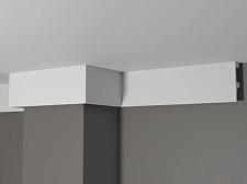 Плинтус Декор Дизайн Потолочный белый под покраску DD615					