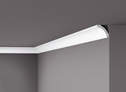 Плинтус NMC Потолочный из полистирола LX-65