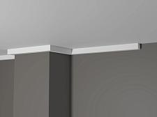 Плинтус Декор Дизайн Потолочный белый под покраску DD622 (3 метра)