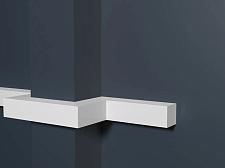 Молдинг Декор Дизайн белый под покраску DD622 (3 метра)					