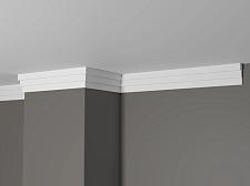 Плинтус Декор Дизайн Потолочный белый под покраску DD624					