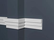 Молдинг Декор Дизайн белый под покраску DD624					