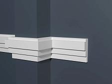 Молдинг Декор Дизайн белый под покраску DD625