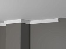 Плинтус Декор Дизайн Потолочный белый под покраску DD626 (3 метра)					