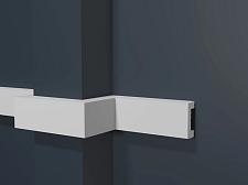 Молдинг Декор Дизайн белый под покраску DD626					