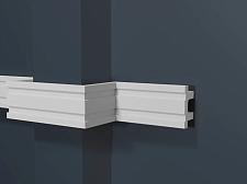 Молдинг Декор Дизайн белый под покраску DD633					