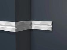 Молдинг Декор Дизайн белый под покраску DD636 (3 метра)