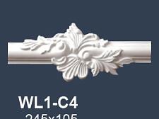 Угловой элемент для молдинга NMC WL-1-C4 245x105мм