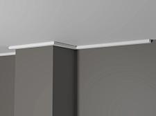 Плинтус Декор Дизайн Потолочный белый под покраску DD638 (3 метра)					