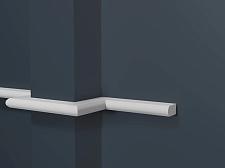 Молдинг Декор Дизайн белый под покраску DD638 (3 метра)