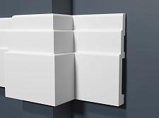 Молдинг Декор Дизайн белый под покраску DD705					