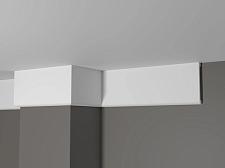 Плинтус Декор Дизайн Потолочный белый под покраску DD707