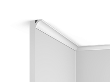 Плинтус Hiwood Потолочный из дюрополимера A35					