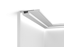 Плинтус Hiwood Потолочный из дюрополимера A115V1 подсветка					