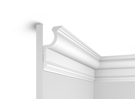 Плинтус Hiwood Потолочный из дюрополимера A127 подсветка