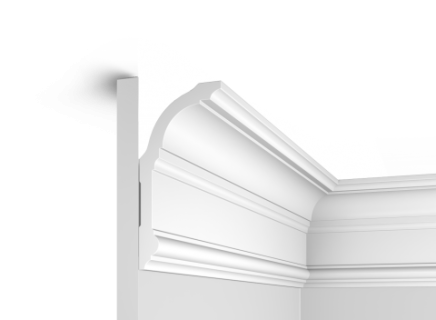 Плинтус Hiwood Потолочный из дюрополимера A150V2 подсветка