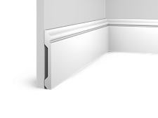 Плинтус Hiwood Напольный из дюрополимера  B136