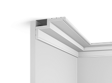 Плинтус Hiwood Потолочный из дюрополимера A101					