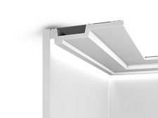 Плинтус Hiwood Потолочный из дюрополимера A170V1 подсветка