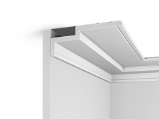 Плинтус Hiwood Потолочный из дюрополимера A165L					