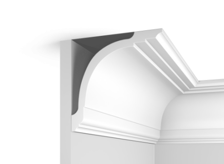 Плинтус Hiwood Потолочный из дюрополимера A212