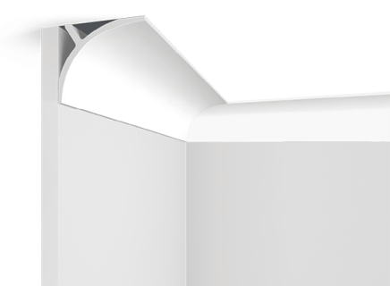 Плинтус Hiwood Потолочный из дюрополимера А146