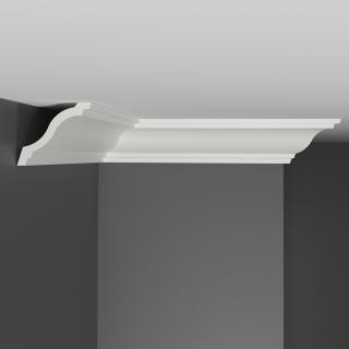 Плинтус Decomaster Потолочный гладкий из дюрополимера  A205