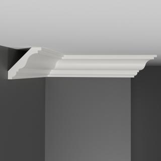 Плинтус Decomaster Потолочный гладкий из дюрополимера  A210