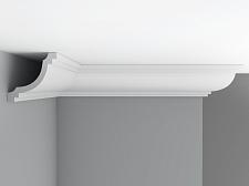 Плинтус Decomaster Потолочный гладкий из полиуретана  96274