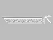 Плинтус Decomaster Потолочный с рисунком из полиуретана  95622