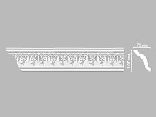 Плинтус Decomaster Потолочный с рисунком из полиуретана  95696