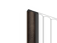 Финишный молдинг для панели Hiwood LF139A BR405 2700х34х12мм