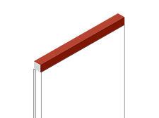 Молдинг для панели Hiwood D12V1 OR3 2700х12х12мм