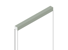 Молдинг для панели Hiwood D12V1 GN69  2700х12х12мм
