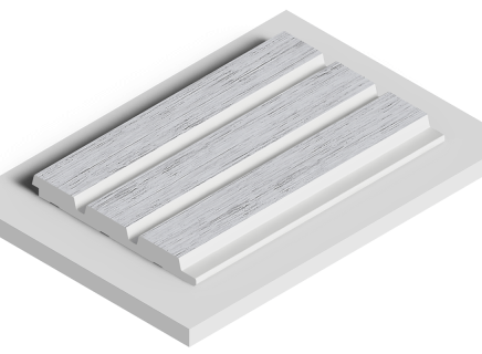 Стеновая панель Hiwood LV124 W36 под дерево 2700х120х12мм
