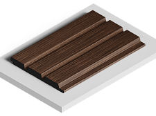 Стеновая панель Hiwood LV124 BR396 под дерево 2700х120х12мм