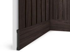 Плинтус Hiwood Напольный из фитополимера B90V1 BR395 2700х90х14мм