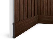 Плинтус Hiwood Напольный из фитополимера B90V1 BR396 2700х90х14мм
