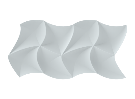 Стеновая панель 3D Dekohaus Kite 450х900х25мм